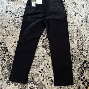 NWT Goodfellow & Co. men's slim tech chino black dress pants 32X30